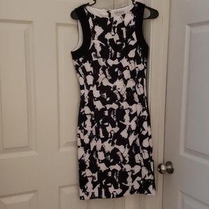 Black and white H&M Work Dress